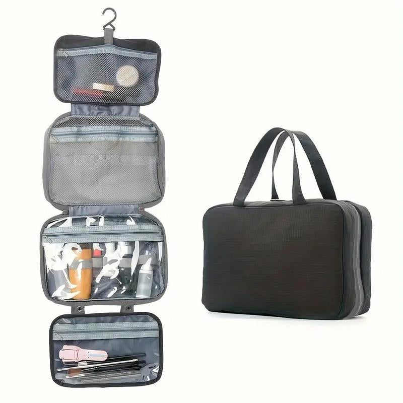 Large-Capacity Travel Toiletry Bag, 1 Count Cosmetic Bag, Wet and Dry Separation Multi-Functional Storage Bag Pencil Bat, Makeup Organizer Pouch, Beauty Products, Makeup Products Travel Essentials, Christmas Gift