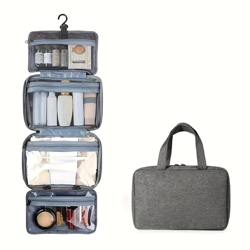 Large-Capacity Travel Toiletry Bag, 1 Count Cosmetic Bag, Wet and Dry Separation Multi-Functional Storage Bag Pencil Bat, Makeup Organizer Pouch, Beauty Products, Makeup Products Travel Essentials, Christmas Gift